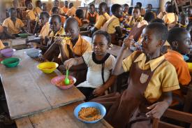 Meena Fernandes, School Feeding in Ghana